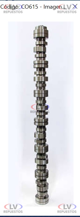 ARBOL DE LEVAS MOTOR DSC12 ELECTRONICO SC-124 400 EVO SUSIN