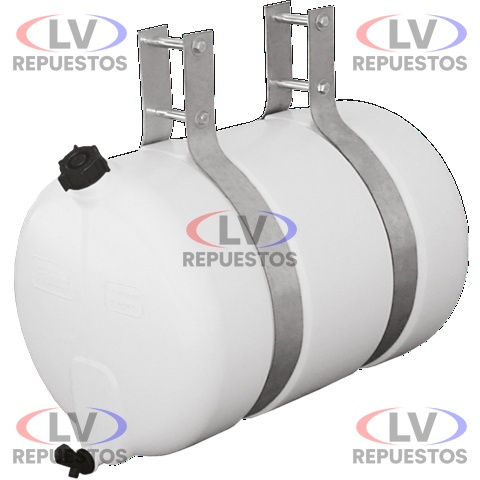 TANQUE RESERVORIO AGUA CARRETA 40L BLANCO FABBOF