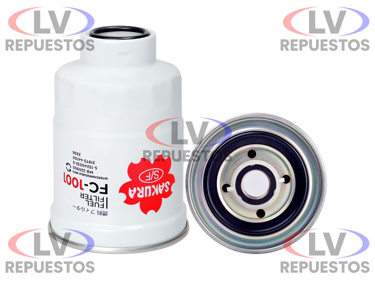 FILTRO COMBUSTIBLE L200 FC-1001 SAKURA